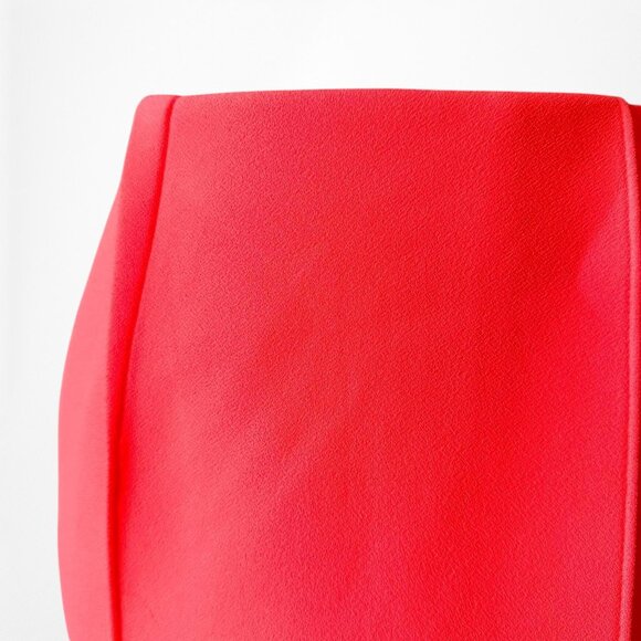 Finders Keepers Neon Pink High Waisted Asymmetric Mini Bodycon Skirt Size XS/S - Picture 7 of 7